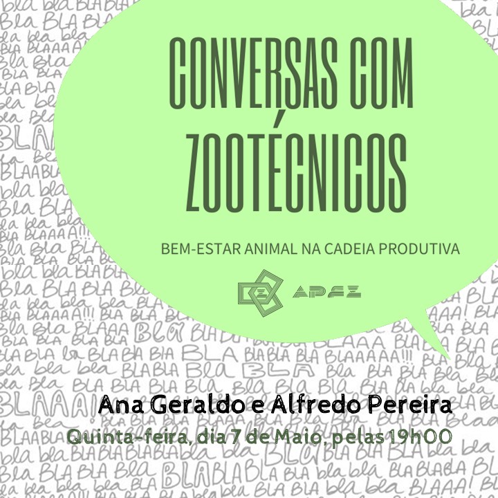 Conversas com Zootécnicos: 7/05 a 18/06 de 2020